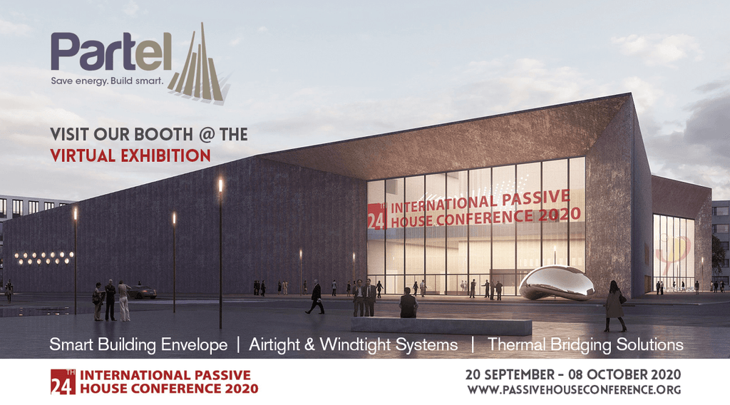 Partel is exhibiting at the 24th International Passive House Conference